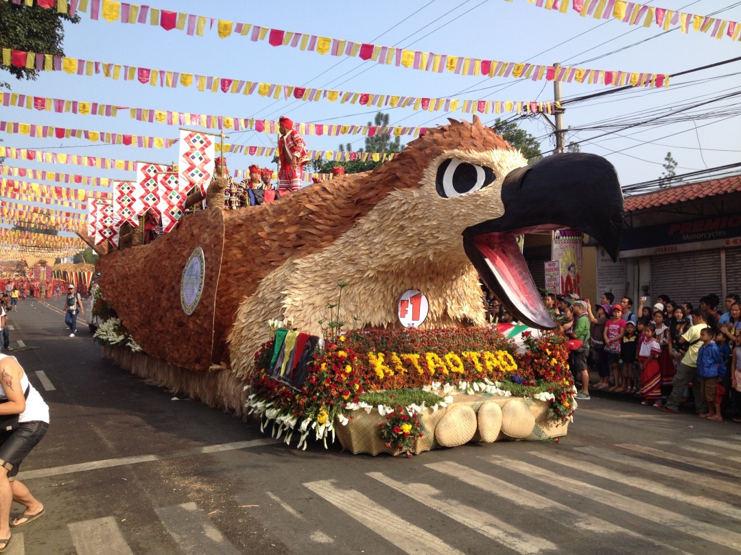 Bukidnon Kaamulan Festival Float - WhatsUp Philippines